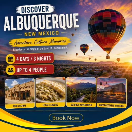 DoubleTree by Hilton Albuquerque — 4D/3N Albuquerque
