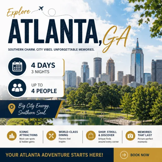 DoubleTree by Hilton Atlanta Windy Hill Ballpark — 4D/3N Atlanta, GA