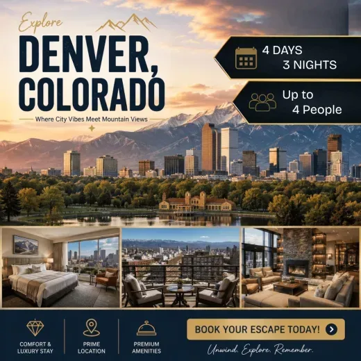 DoubleTree by Hilton Hotel Denver — 4D/3N Denver, CO