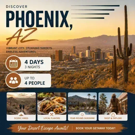 DoubleTree Suites by Hilton Phoenix — 4D/3N Phoenix, AZ