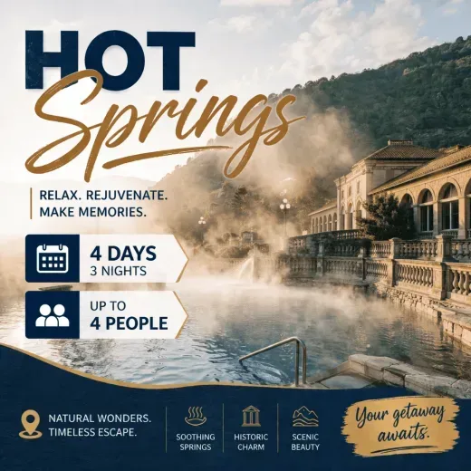 Embassy Suites by Hilton at Hot Springs Convention Center — 4D/3N Hot Springs