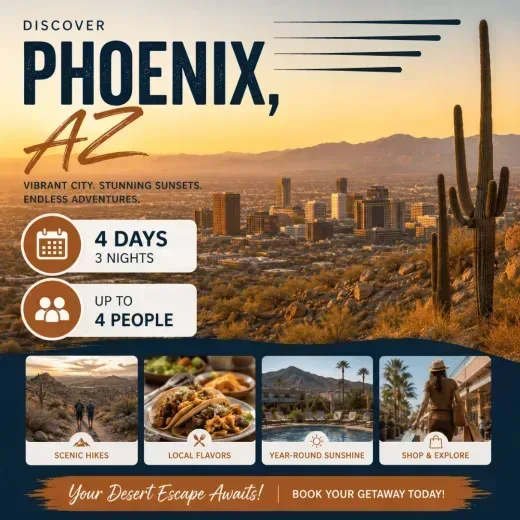 Embassy Suites by Hilton Scottsdale Resort — 4D/3N Phoenix, AZ