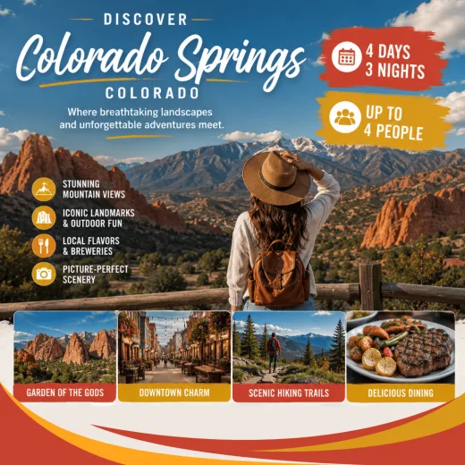 Hampton Inn Canon City — 4D/3N Colorado Springs