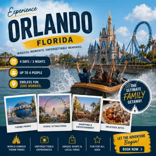 Hilton Orlando — 4D/3N Orlando, FL