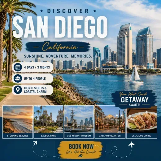 Hilton San Diego Mission Valley — 4D/3N San Diego