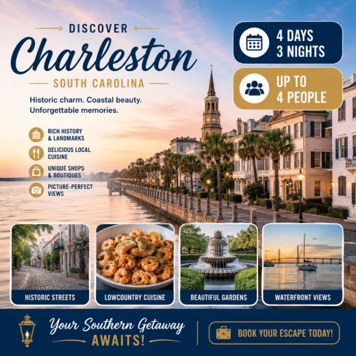 Holiday Inn Express Hotel & Suites Charleston-North by IHG — 4D/3N Charleston