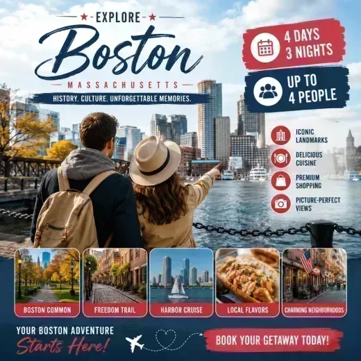 Hyatt Regency Boston/Cambridge — 4D/3N Boston, MA