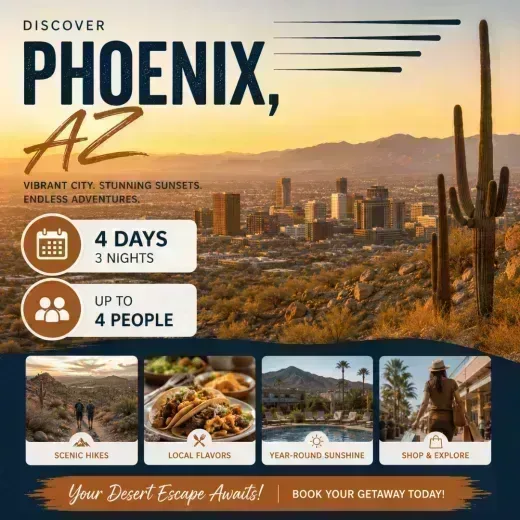 Hyatt Regency Phoenix — 4D/3N Phoenix, AZ