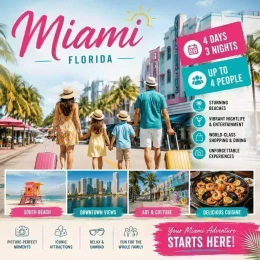 Nautilus Sonesta Miami Beach — 4D/3N Miami, FL