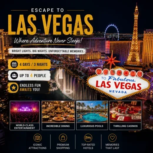 The LINQ Hotel + Experience — 4D/3N Las Vegas, NV